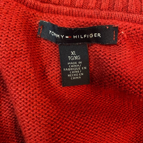 Tommy Hilfiger full zip cardigan. Xl - Picture 2 of 2